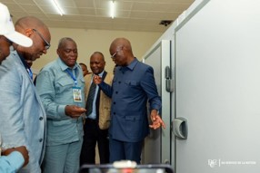 Inauguration morgue Kananga