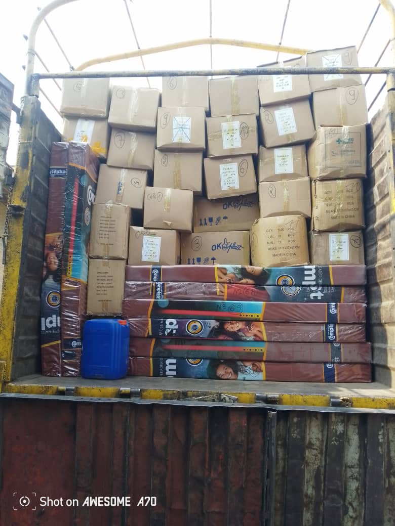 Livraison d'équipements médicaux au grand Kasai